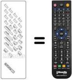 Replacement remote control INFRARED 2030
