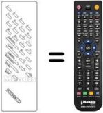 Replacement remote control INFRARED 2060