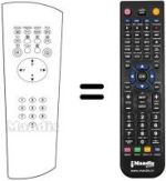 Replacement remote control TELEGAZI ISTG70S4490