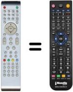 Replacement remote control Telesystem PALCO 22 / L05