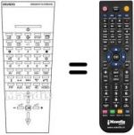Mando a distancia equivalente Grundig M 55-911