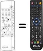 Mando a distancia equivalente Grundig M 95-115 / 9 IDTV
