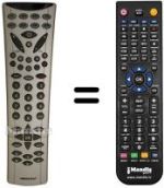 Replacement remote control Medion MD 7330
