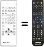 Mando a distancia equivalente MECATRON 6102