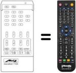 Mando a distancia equivalente MECATRON 7104