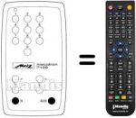 Mando a distancia equivalente MECATRON 7109