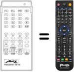Mando a distancia equivalente MECATRON 7213