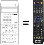 Mando a distancia equivalente MECATRON 7702