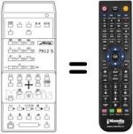 Mando a distancia equivalente MECATRON 7912 S