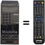 Mando a distancia equivalente Metz 7757