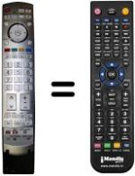 Replacement remote control Panasonic TH-42PV500