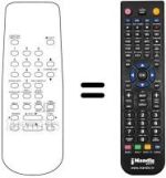 Mando a distancia equivalente Funai VCR 402