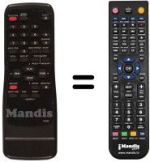 Mando a distancia equivalente Funai 19A-624