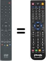 Mando a distancia equivalente RC 2851