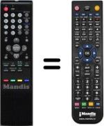 Replacement remote control Orion 32 LB 1000 H