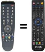 Replacement remote control Telesystem PALCO 24 / L04