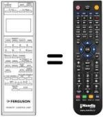 Replacement remote control PQ 10543 BT-44