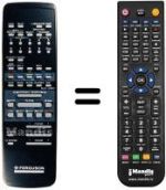 Replacement remote control Thorn FV 57 H