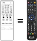 Mando a distancia equivalente PR 427