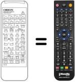 Replacement remote control 076G043060
