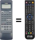 Mando a distancia equivalente RC-TG50P