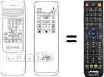 Mando a distancia equivalente RC-W602G