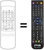 Replacement remote control Sinudyne SPAZIO 2103 A