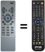 Replacement remote control Arc En Ciel 32 WR 100