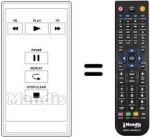 Replacement remote control ADS 2003