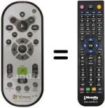 Mando a distancia equivalente RC 1462601 / 00
