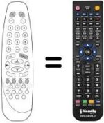 Replacement remote control RC 1530