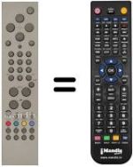 Replacement remote control Vestel 17MB01 TFT