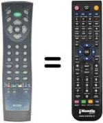 Replacement remote control Medion MD 42220