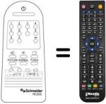 Replacement remote control RC 203