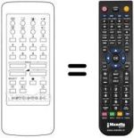 Replacement remote control RC 210