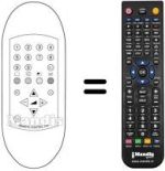 Replacement remote control RC 218