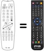 Replacement remote control RC 223