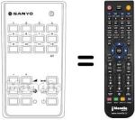Mando a distancia equivalente RC 228