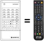 Mando a distancia equivalente RC 243