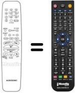 Mando a distancia equivalente RC 302 S