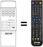 Mando a distancia equivalente RC 304