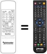 Replacement remote control RC 305