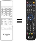 Mando a distancia equivalente RC 305