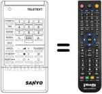Mando a distancia equivalente RC 317
