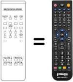 Replacement remote control CT-208