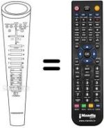 Replacement remote control RC 4205 X