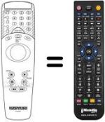 Mando a distancia equivalente RC 4209 X