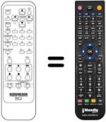 Replacement remote control RC 5204 X