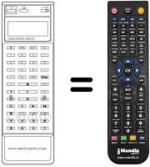 Replacement remote control RC 5690