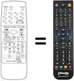 Replacement remote control RC 72